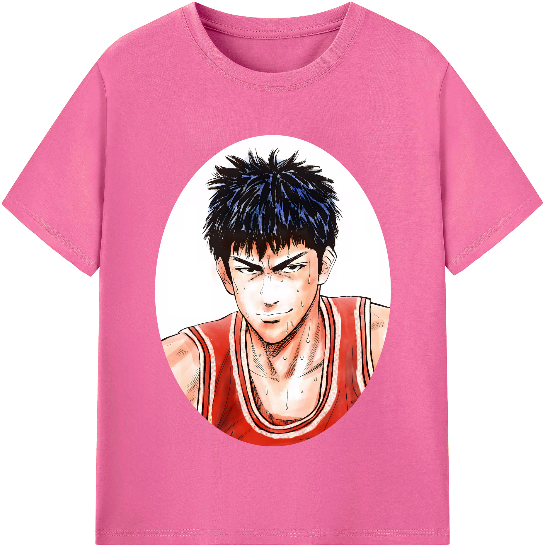 （画像用） SLAM DUNK／スラムダンク レディースカジュアルプリントTシャツ（綿100％）